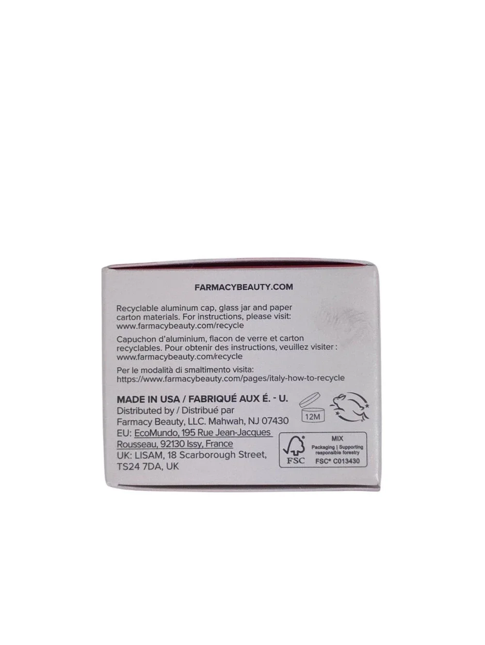 Farmacy Lip Smoothie Vitamin C + Peptide Lip Balm in Apple